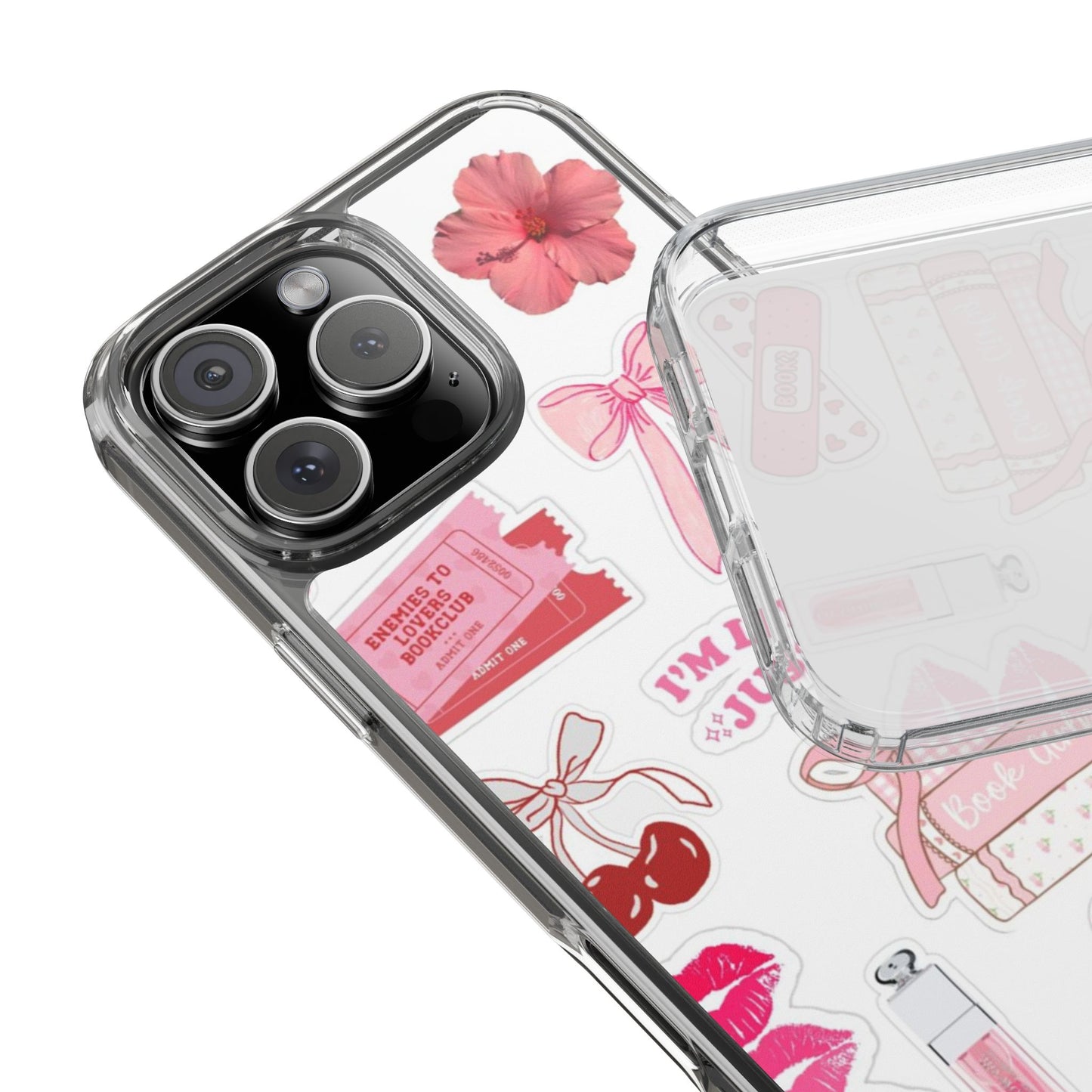 Pink Girly Aesthetic Phone Case | “I’m Just a Girl” Bookish Vibe 💕✨