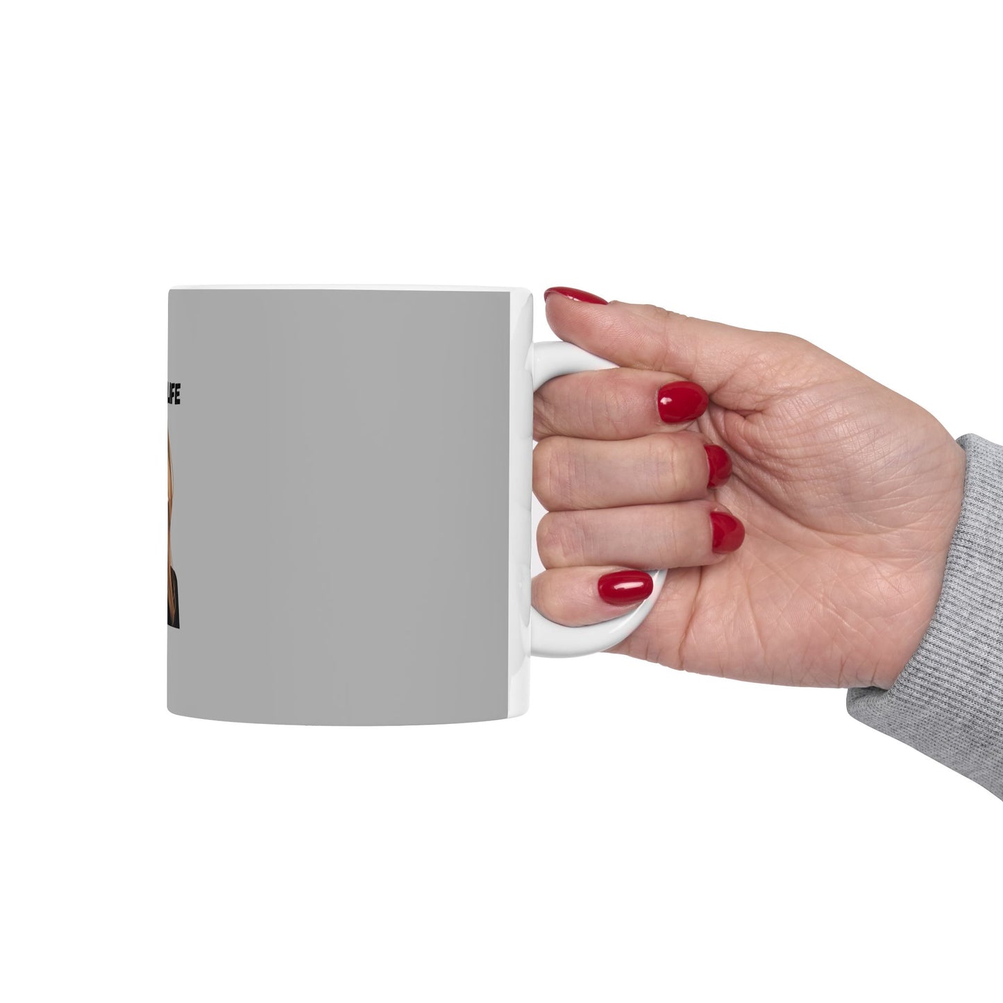 Happy Life Mug – Start Your Day with a Smile ☕💛