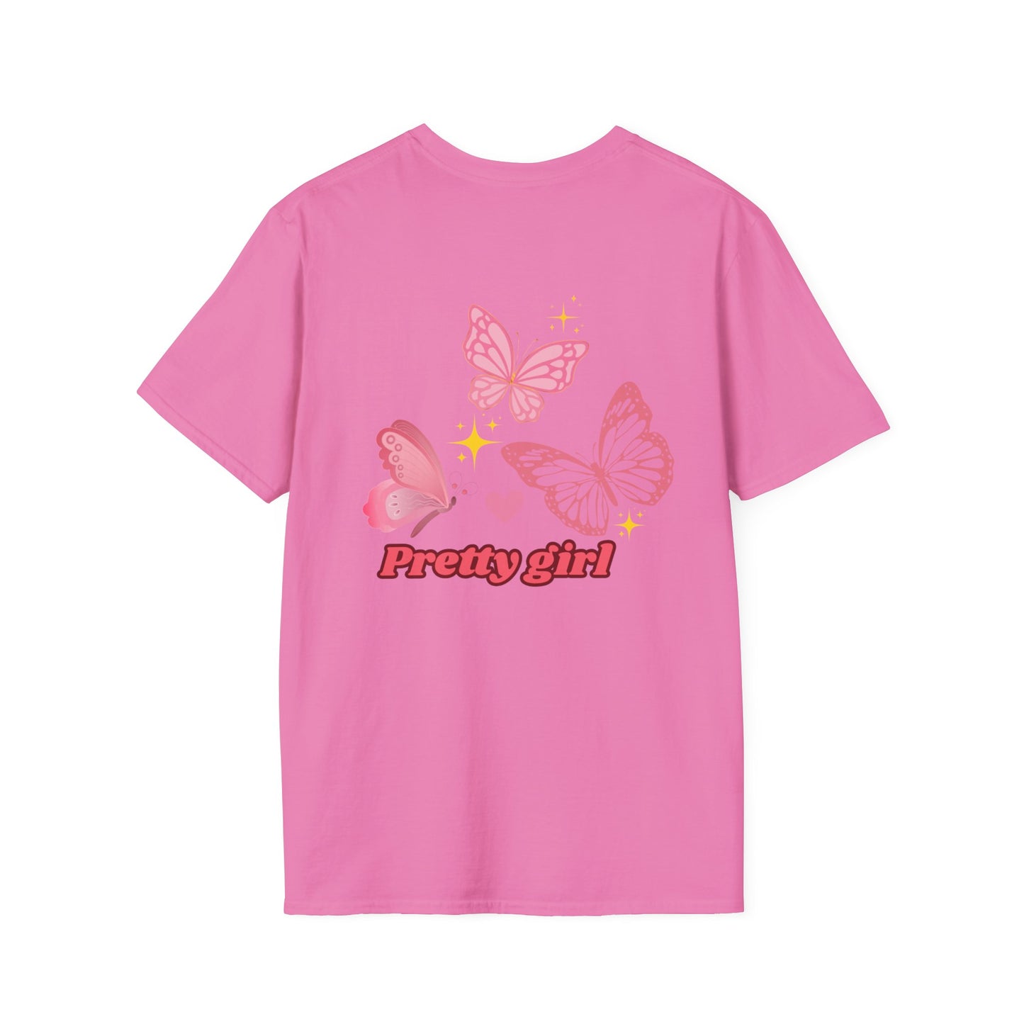 Girls Butterfly Print Tee - Cute & Comfy summer t-shirt🦋💗