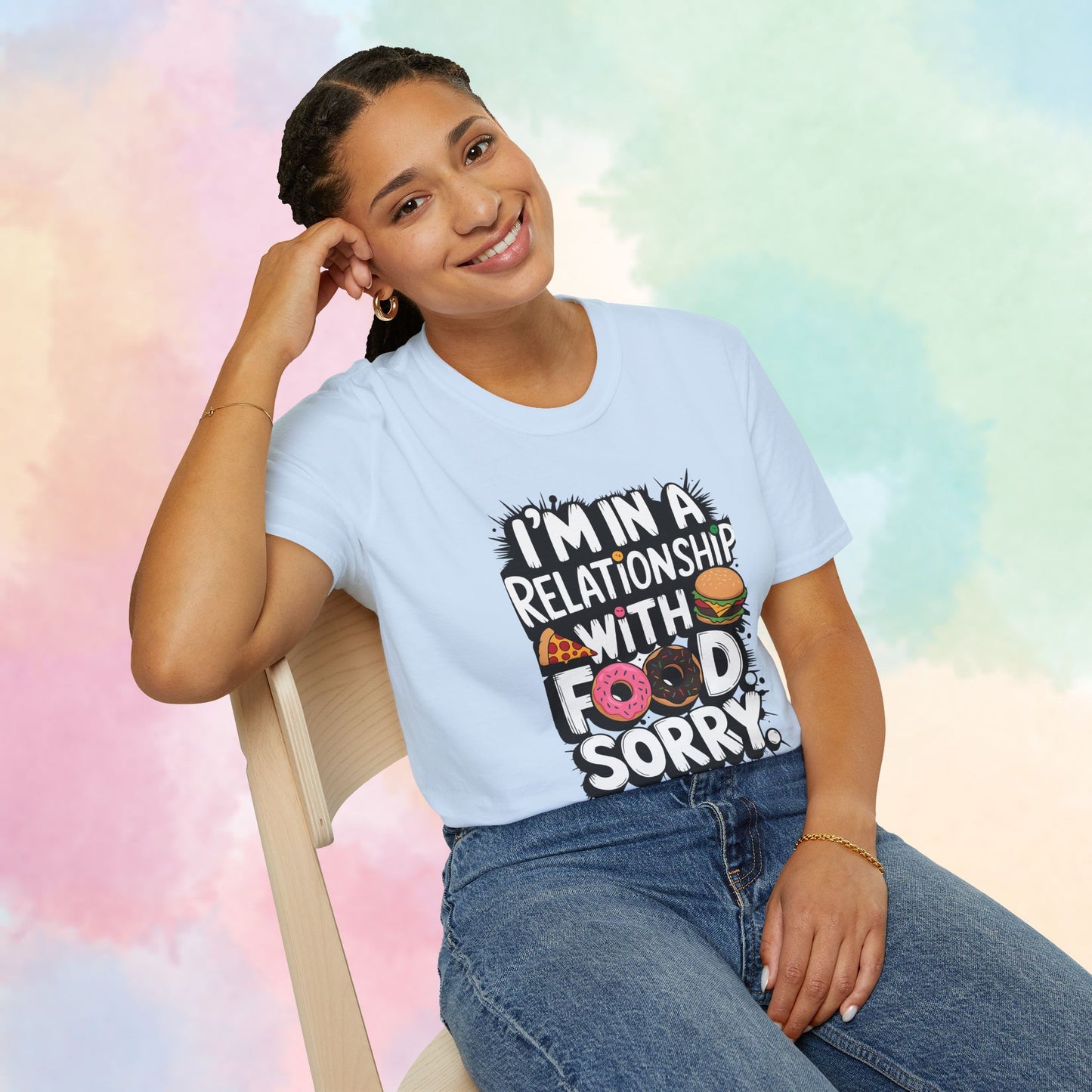 I'm in a Relationship with Food Graphic T-Shirt