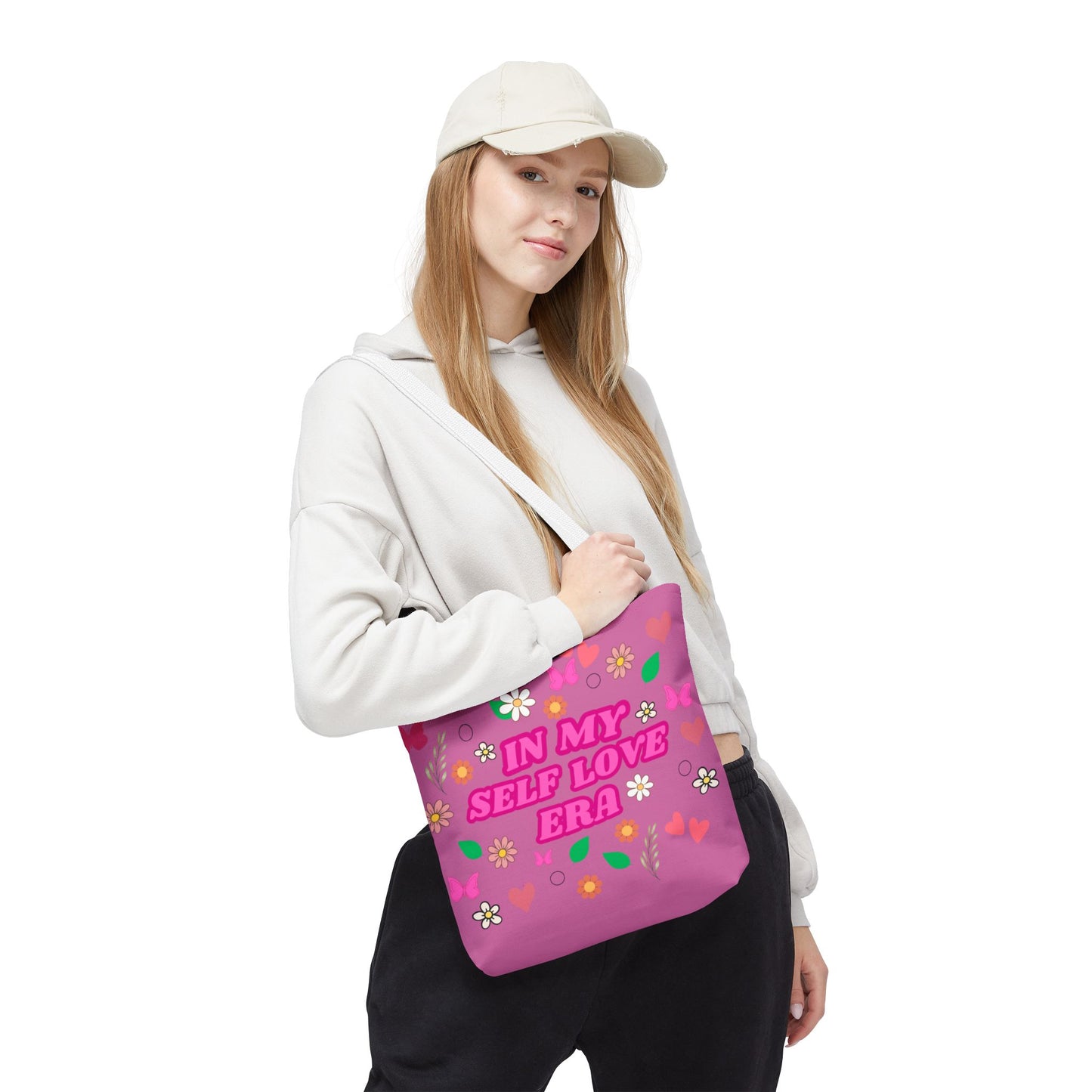 Soft Girl Era Tote Bag – For the Self-Love Queens✨💕