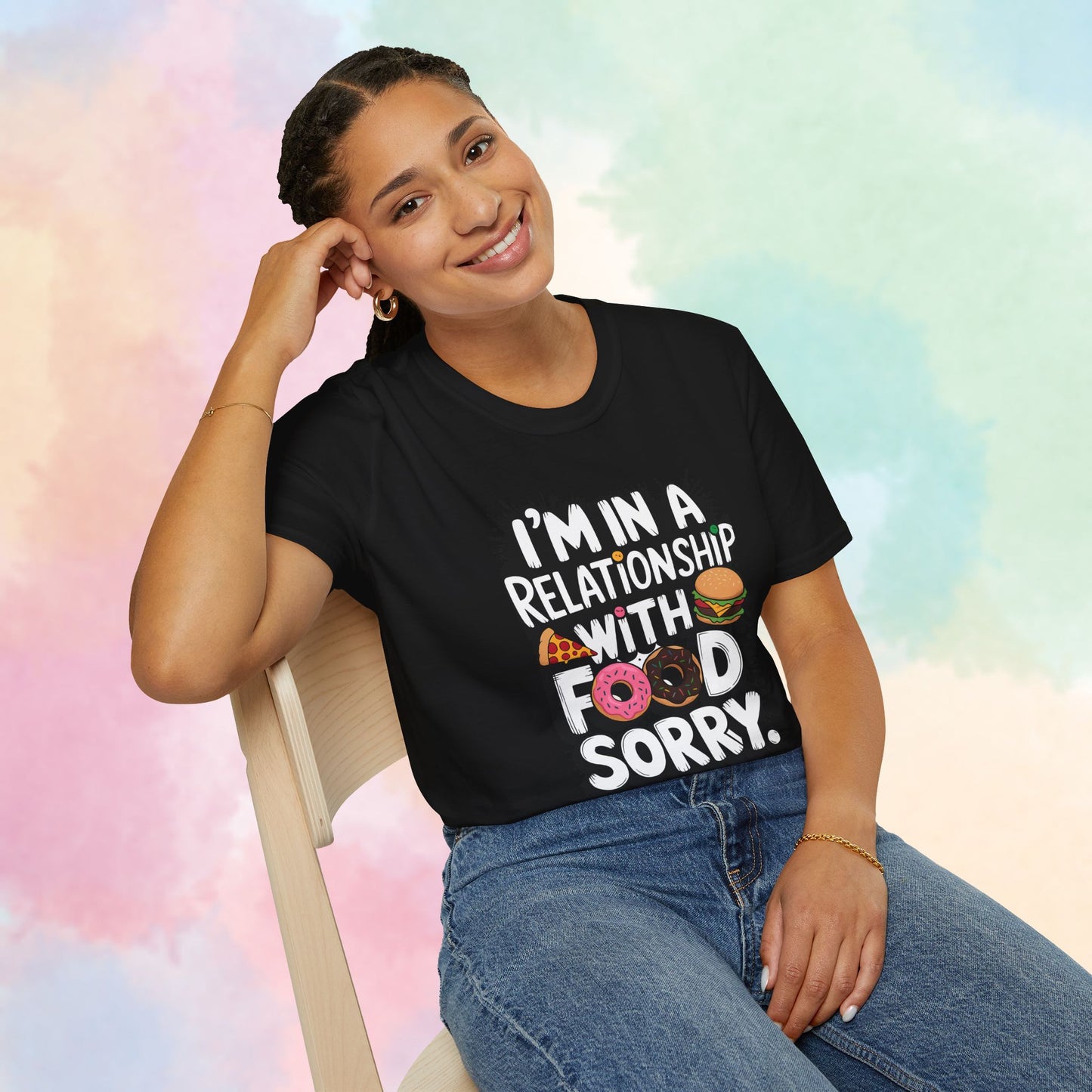 I'm in a Relationship with Food Graphic T-Shirt