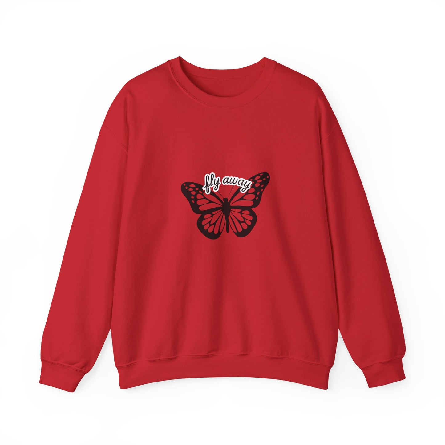 Butterfly "Fly Away" Aesthetic Sweatshirt – Soft & Cozy Vibe🦋✨