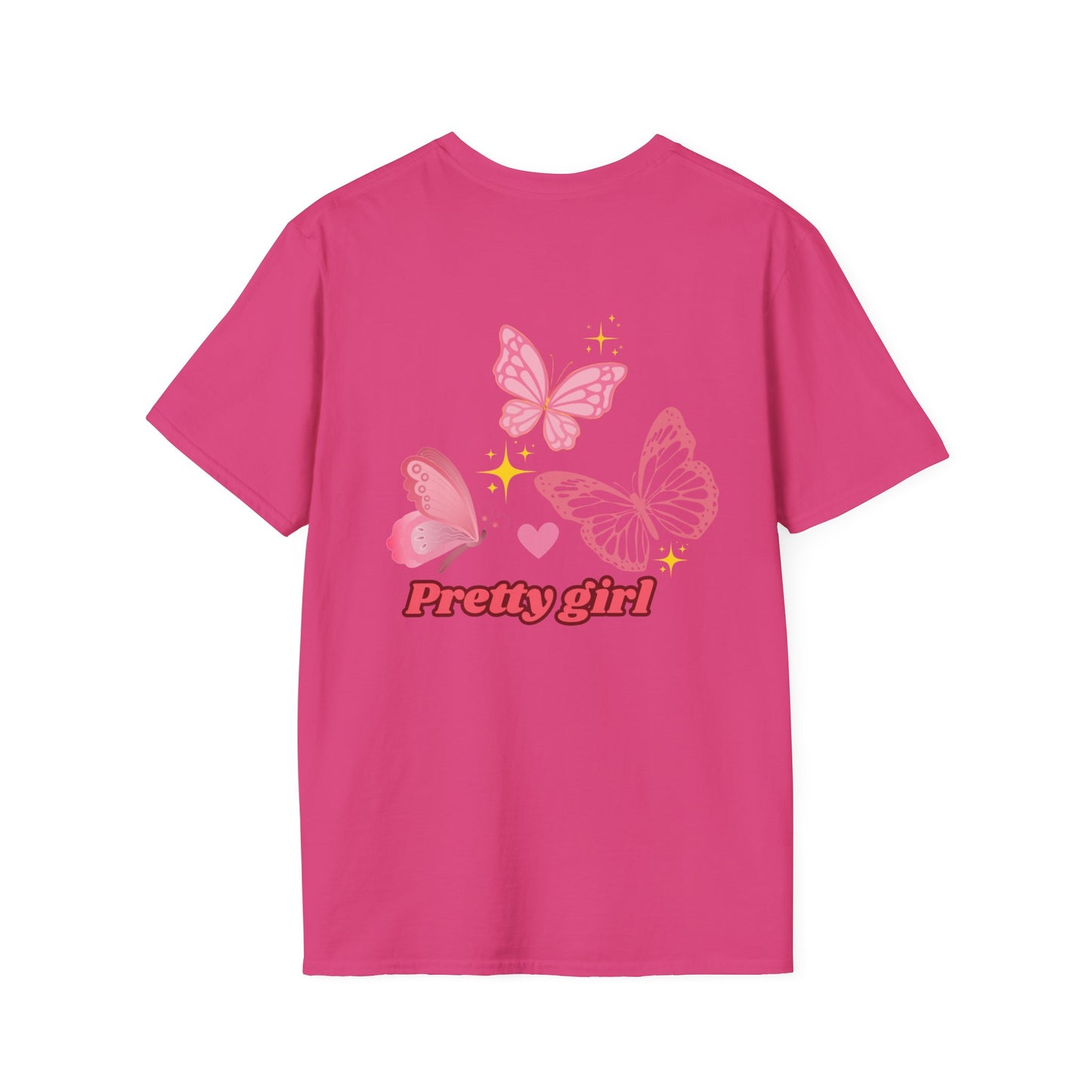 Girls Butterfly Print Tee - Cute & Comfy summer t-shirt🦋💗