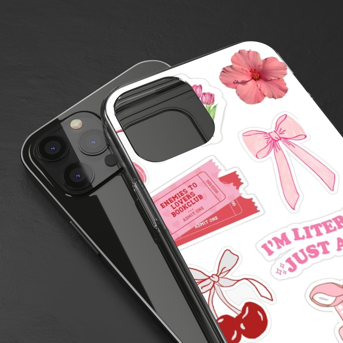 Pink Girly Aesthetic Phone Case | “I’m Just a Girl” Bookish Vibe 💕✨