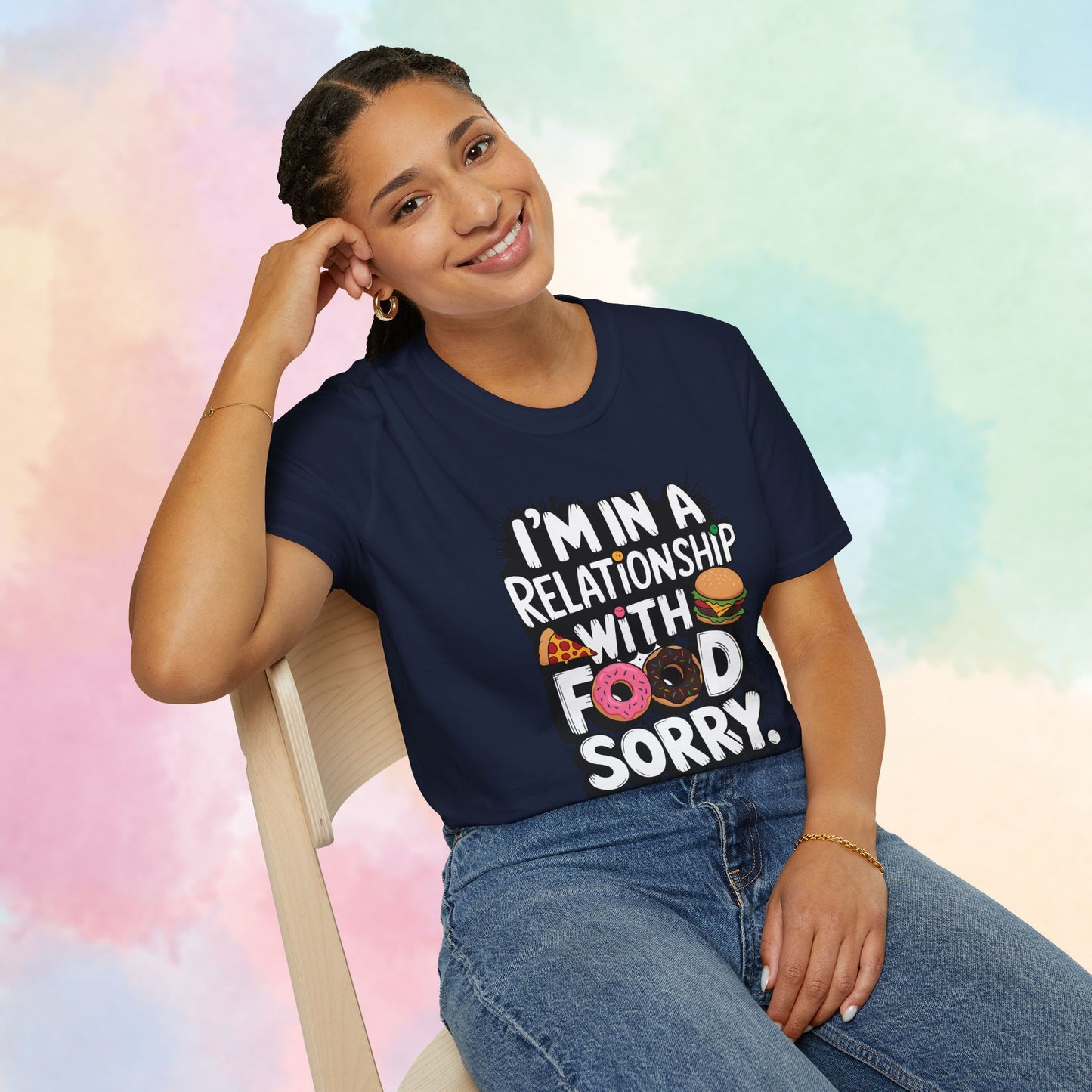 I'm in a Relationship with Food Graphic T-Shirt
