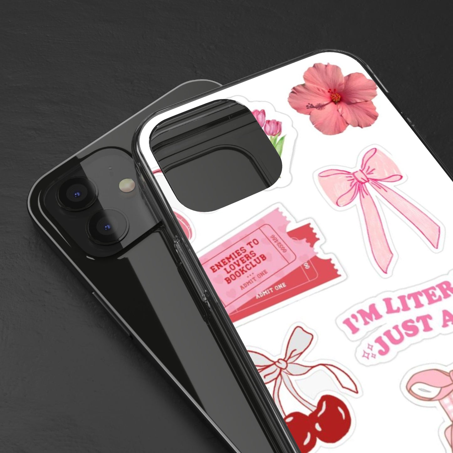 Pink Girly Aesthetic Phone Case | “I’m Just a Girl” Bookish Vibe 💕✨