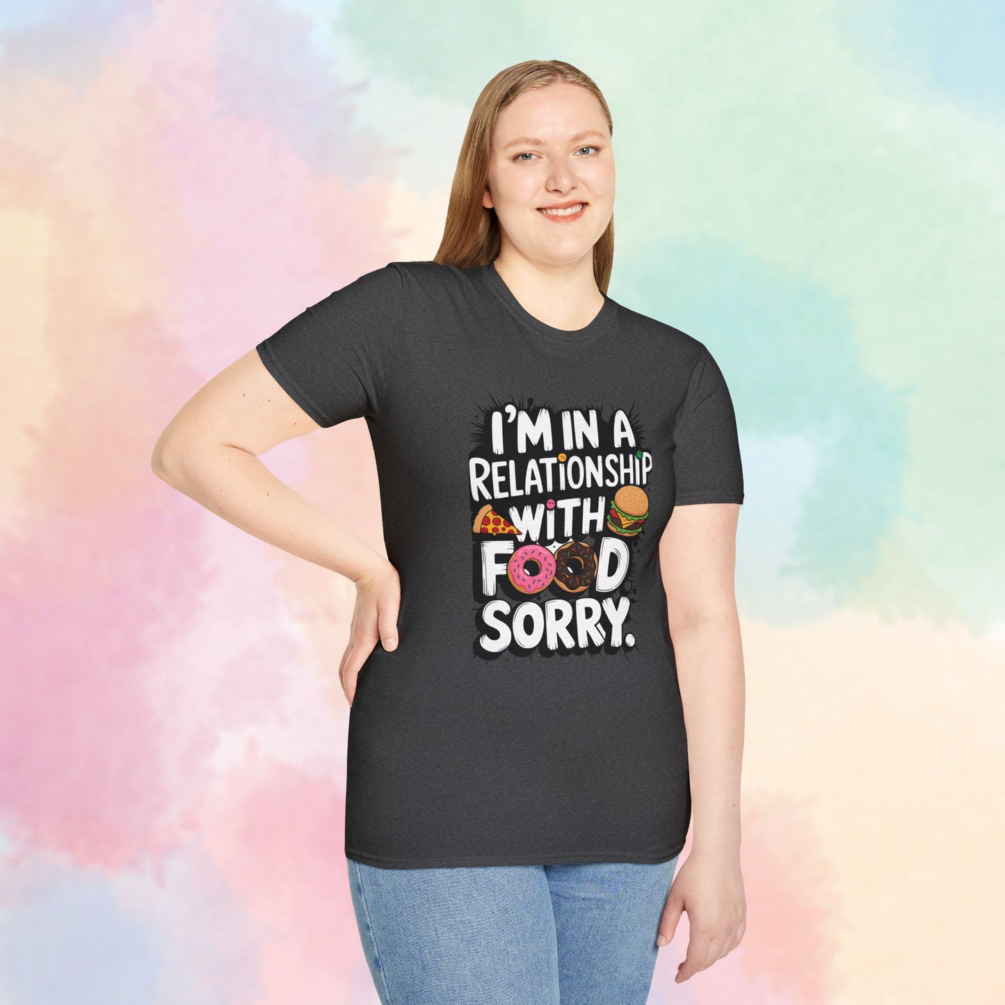 I'm in a Relationship with Food Graphic T-Shirt
