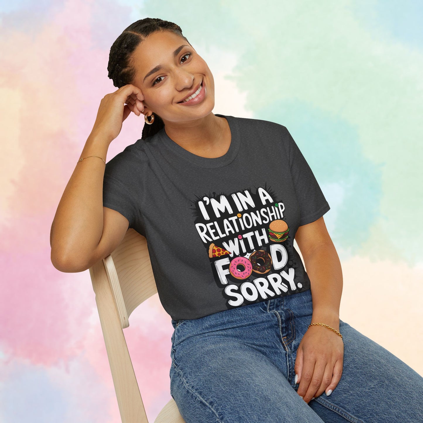 I'm in a Relationship with Food Graphic T-Shirt