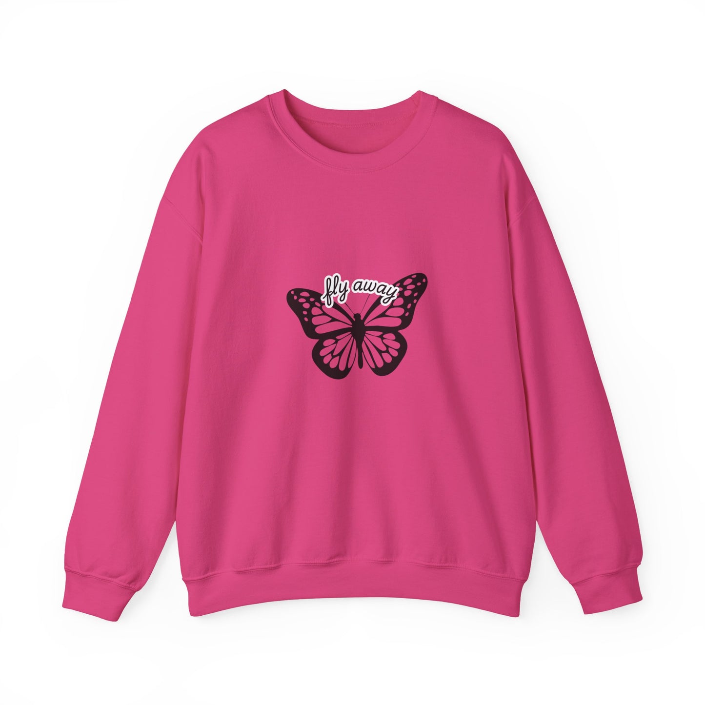 Butterfly "Fly Away" Aesthetic Sweatshirt – Soft & Cozy Vibe🦋✨