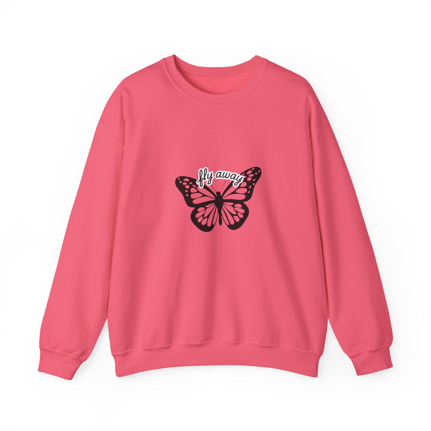 Butterfly "Fly Away" Aesthetic Sweatshirt – Soft & Cozy Vibe🦋✨