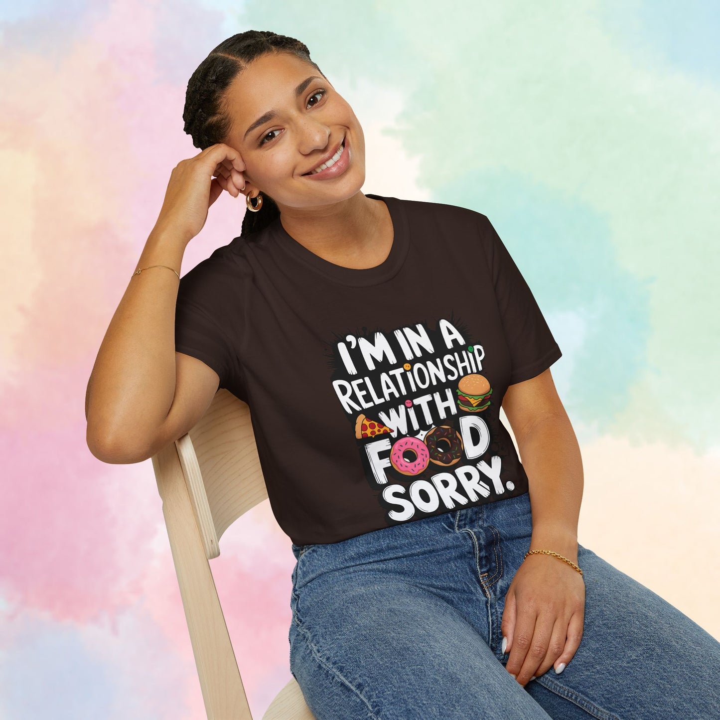 I'm in a Relationship with Food Graphic T-Shirt