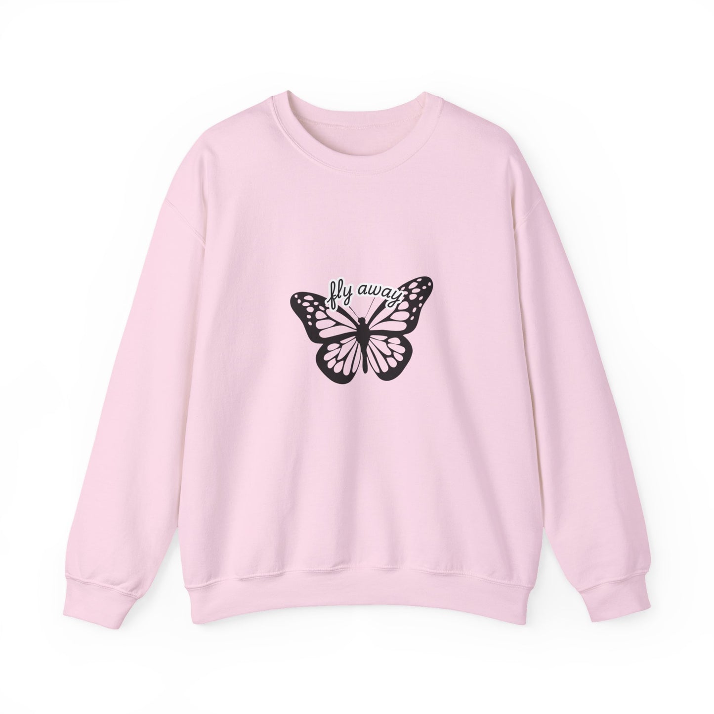 Butterfly "Fly Away" Aesthetic Sweatshirt – Soft & Cozy Vibe🦋✨