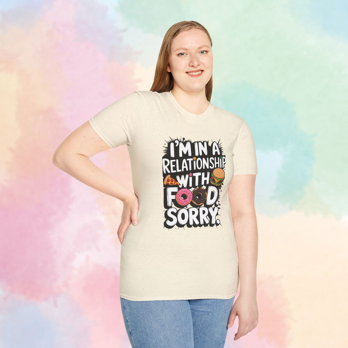 I'm in a Relationship with Food Graphic T-Shirt