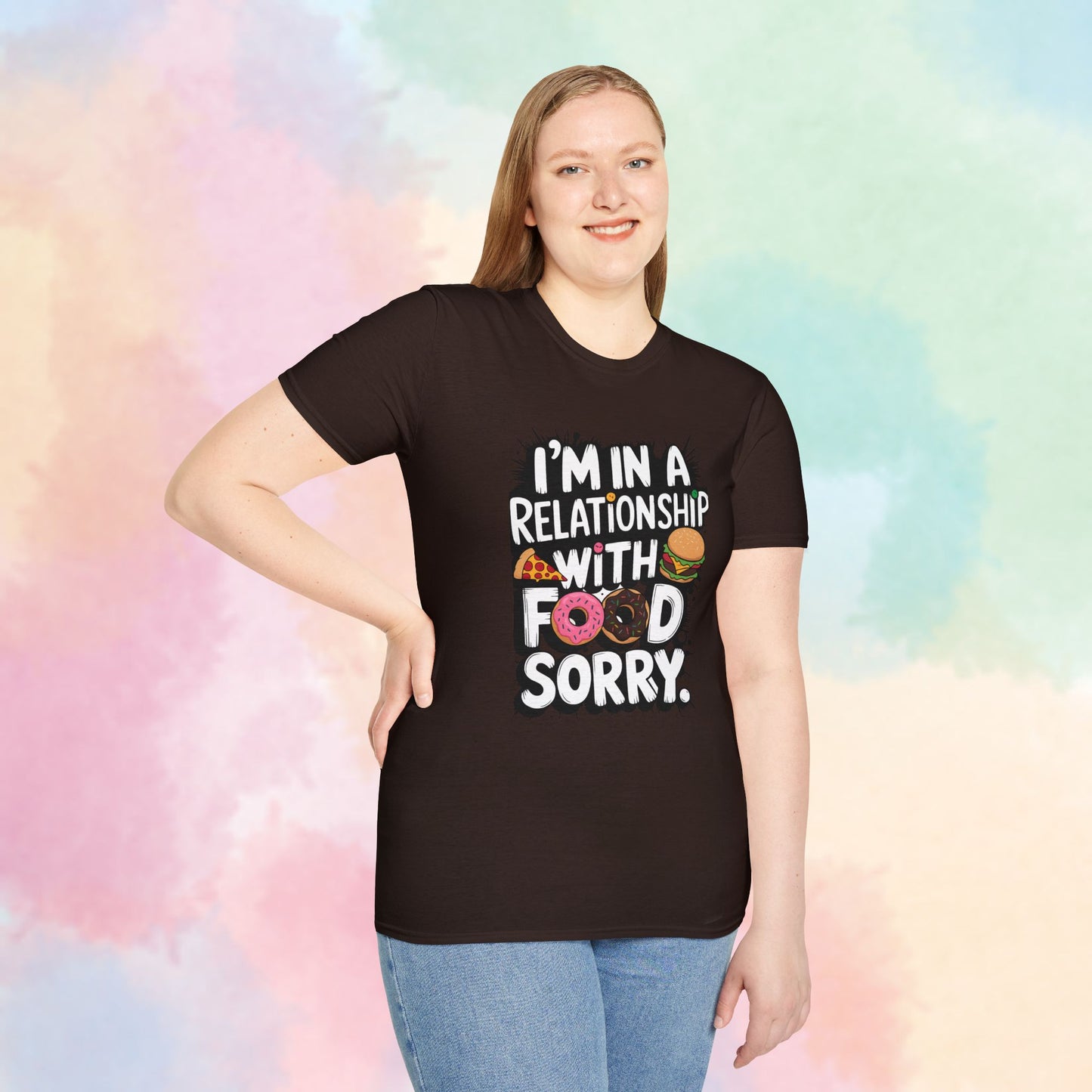 I'm in a Relationship with Food Graphic T-Shirt
