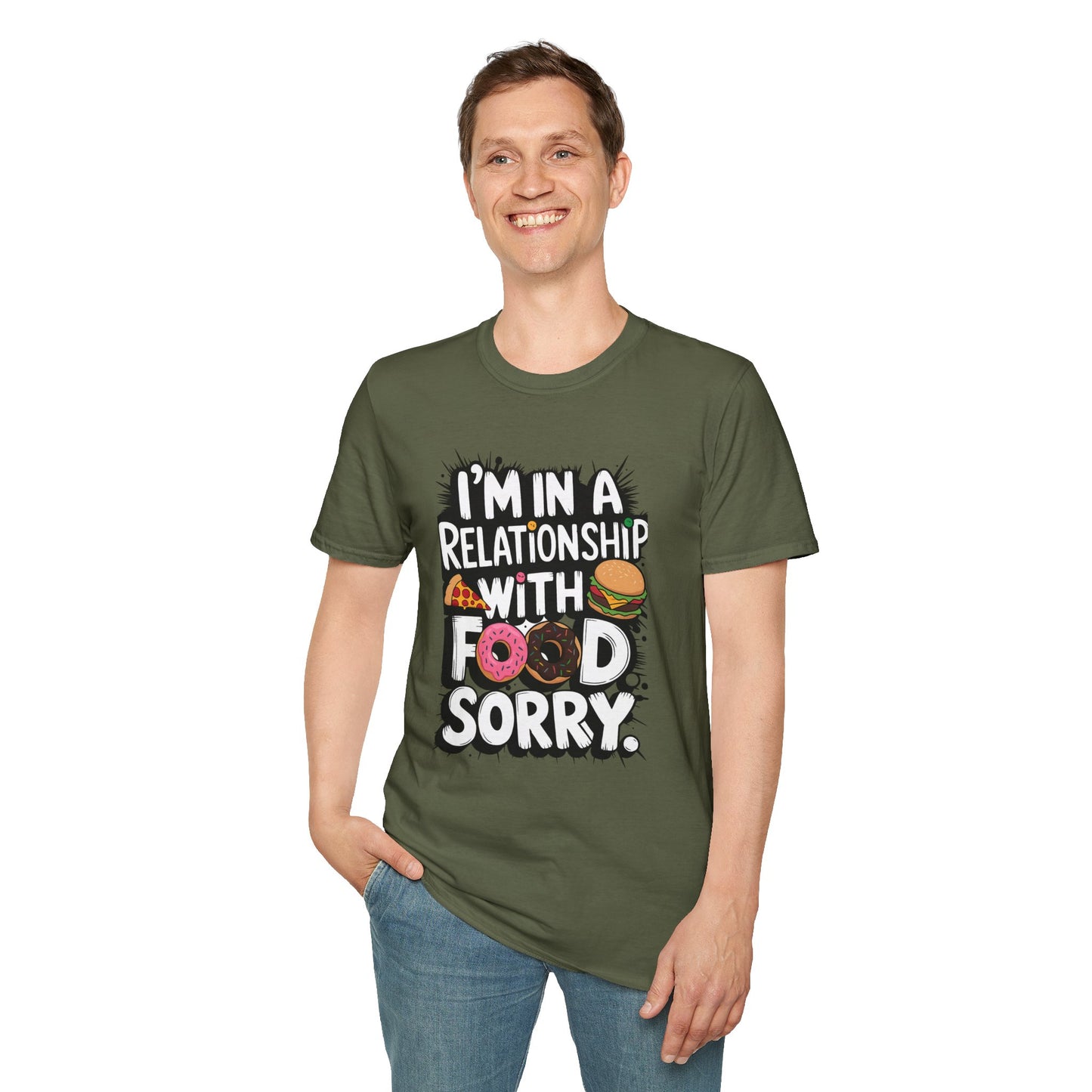 I'm in a Relationship with Food Graphic T-Shirt