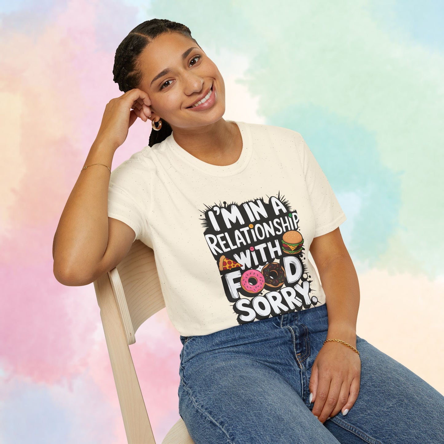 I'm in a Relationship with Food Graphic T-Shirt