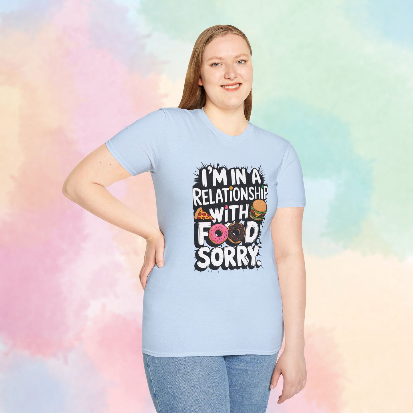 I'm in a Relationship with Food Graphic T-Shirt