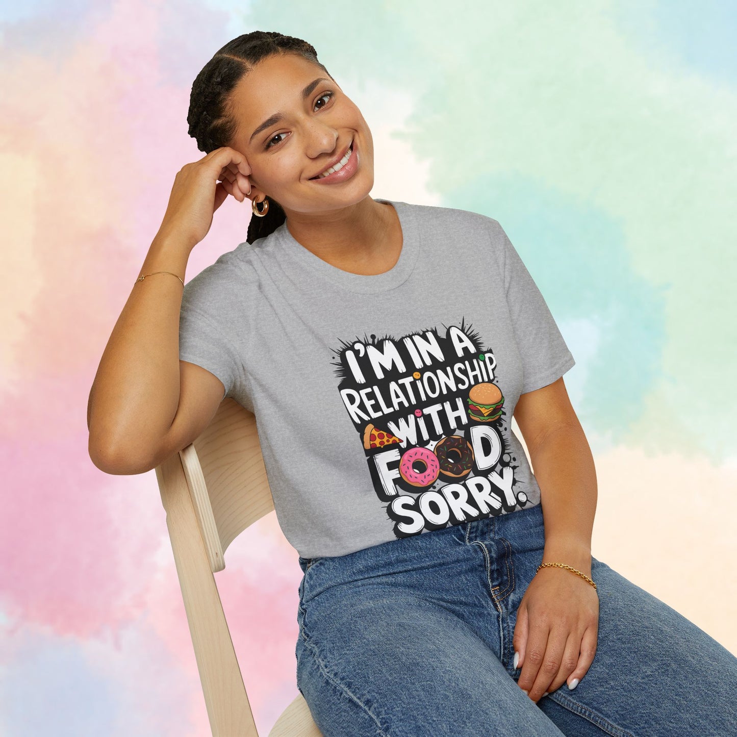 I'm in a Relationship with Food Graphic T-Shirt