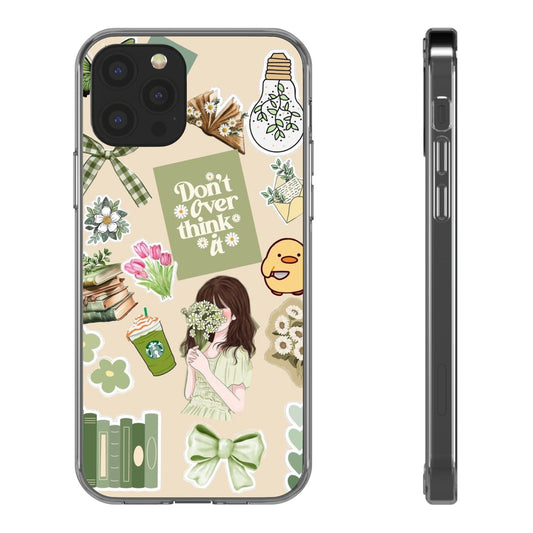 Aesthetic Girl-Inspired Phone Case | Soft Pastel & Cottagecore Vibe