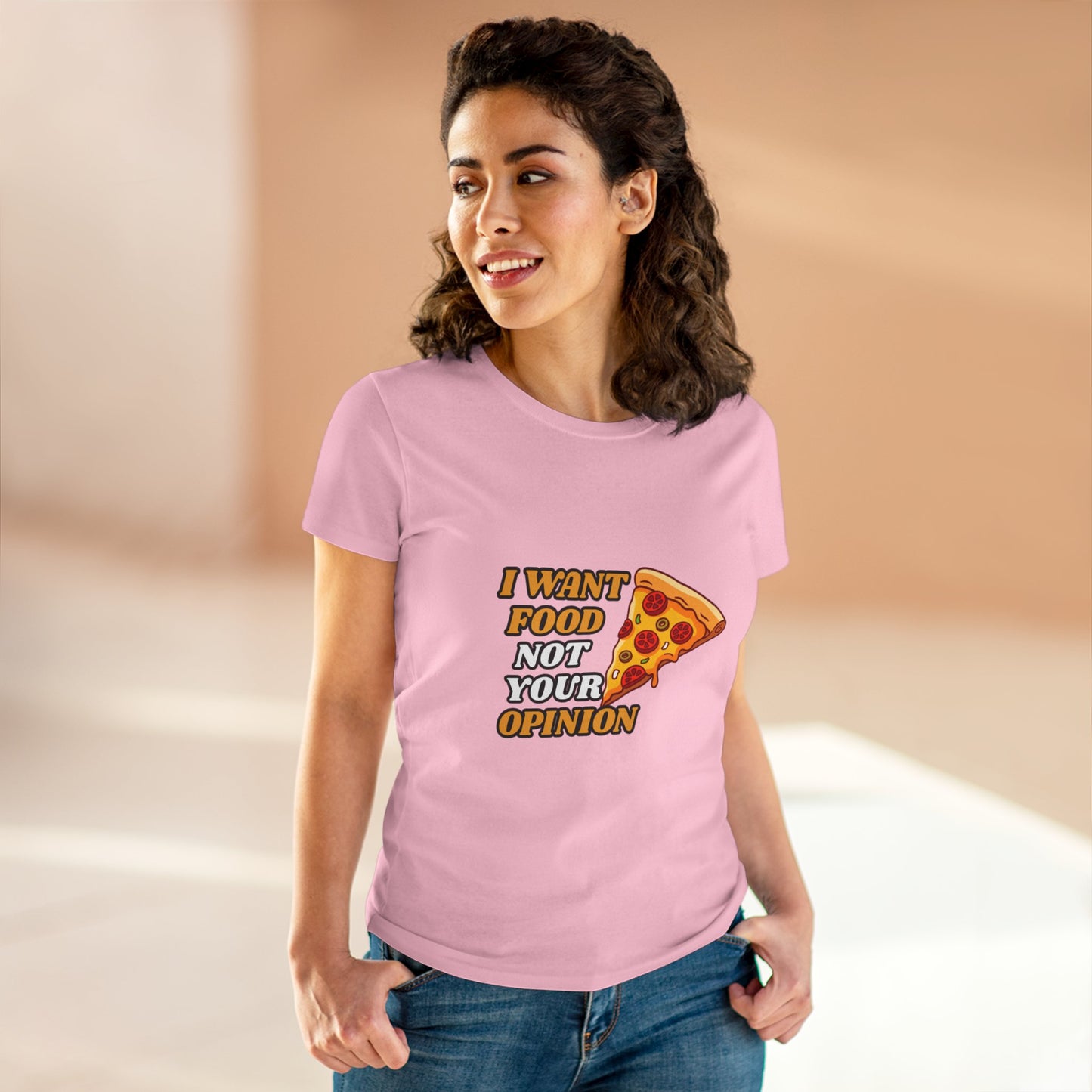 I Want Food Not Your opinion | Funny Graphic tee✨🍕