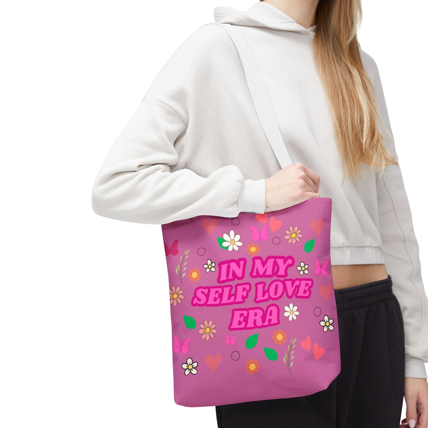 Soft Girl Era Tote Bag – For the Self-Love Queens✨💕