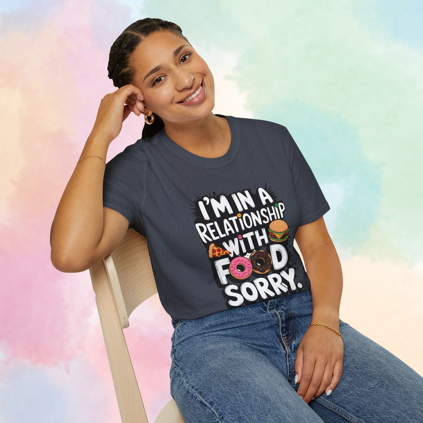 I'm in a Relationship with Food Graphic T-Shirt