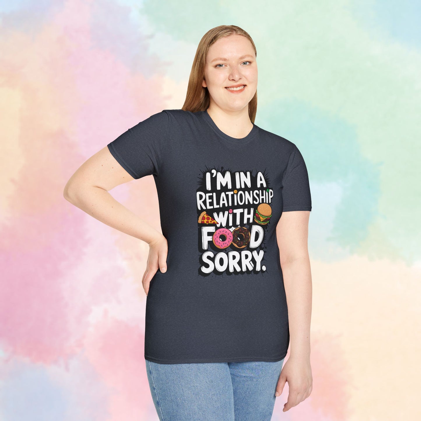 I'm in a Relationship with Food Graphic T-Shirt