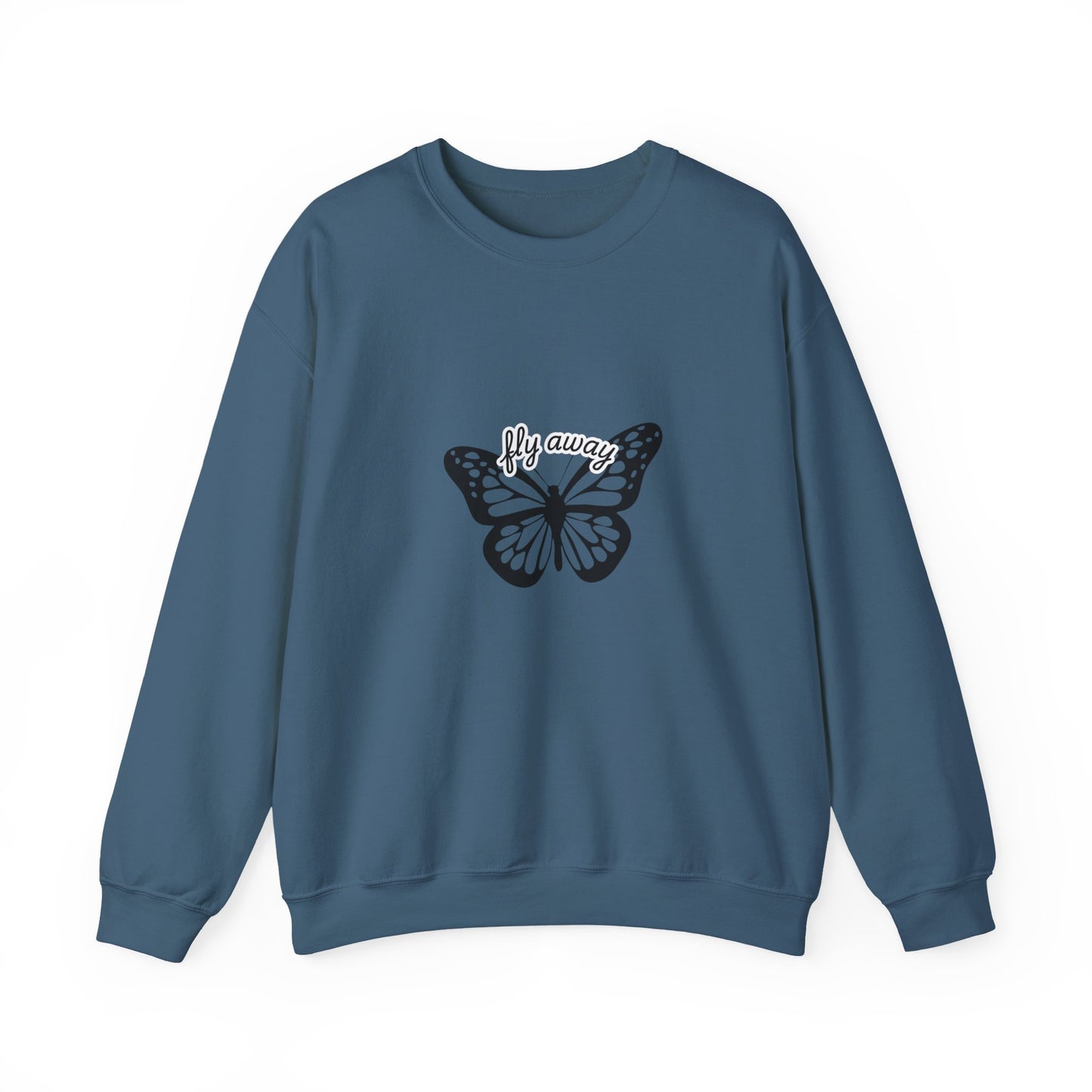 Butterfly "Fly Away" Aesthetic Sweatshirt – Soft & Cozy Vibe🦋✨