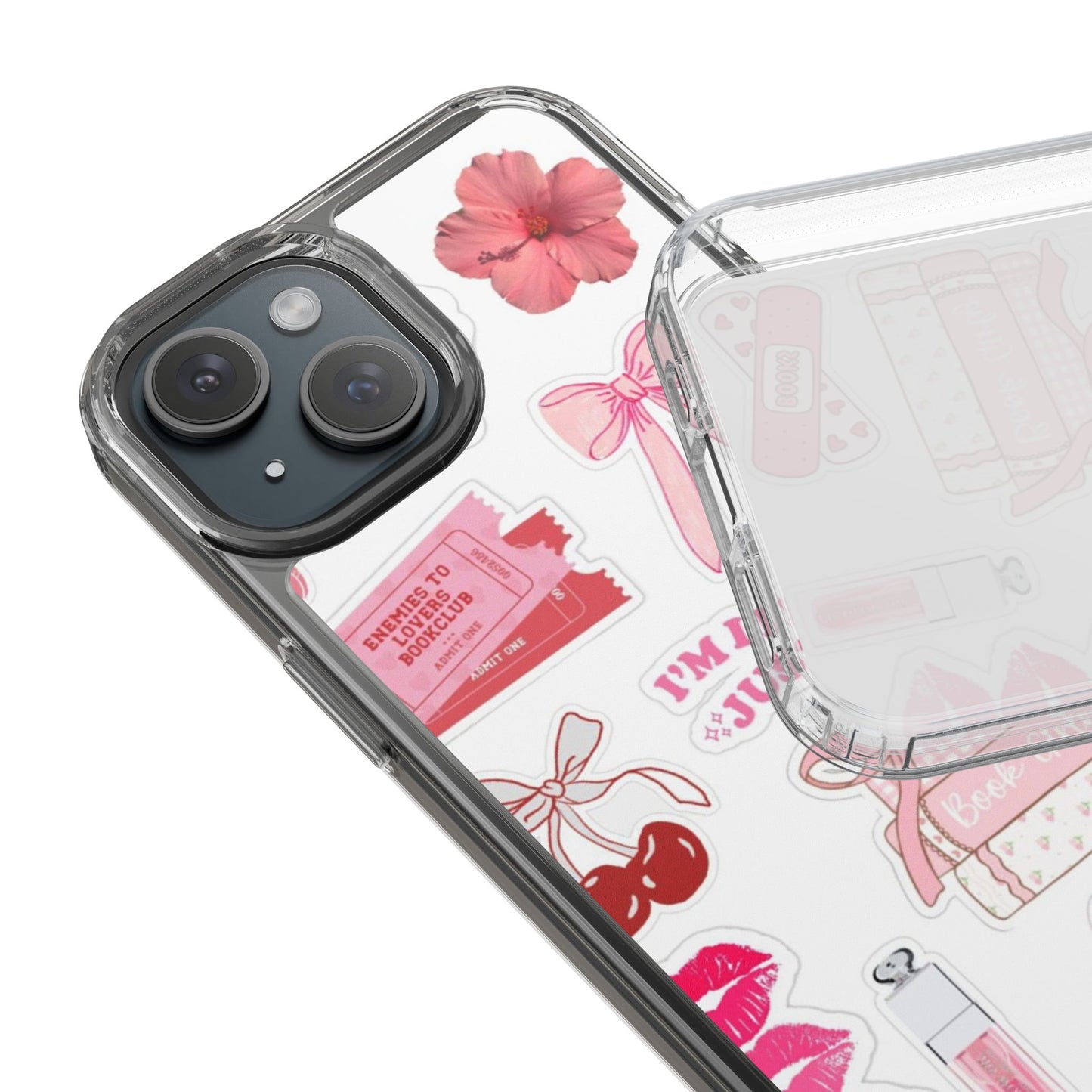 Pink Girly Aesthetic Phone Case | “I’m Just a Girl” Bookish Vibe 💕✨