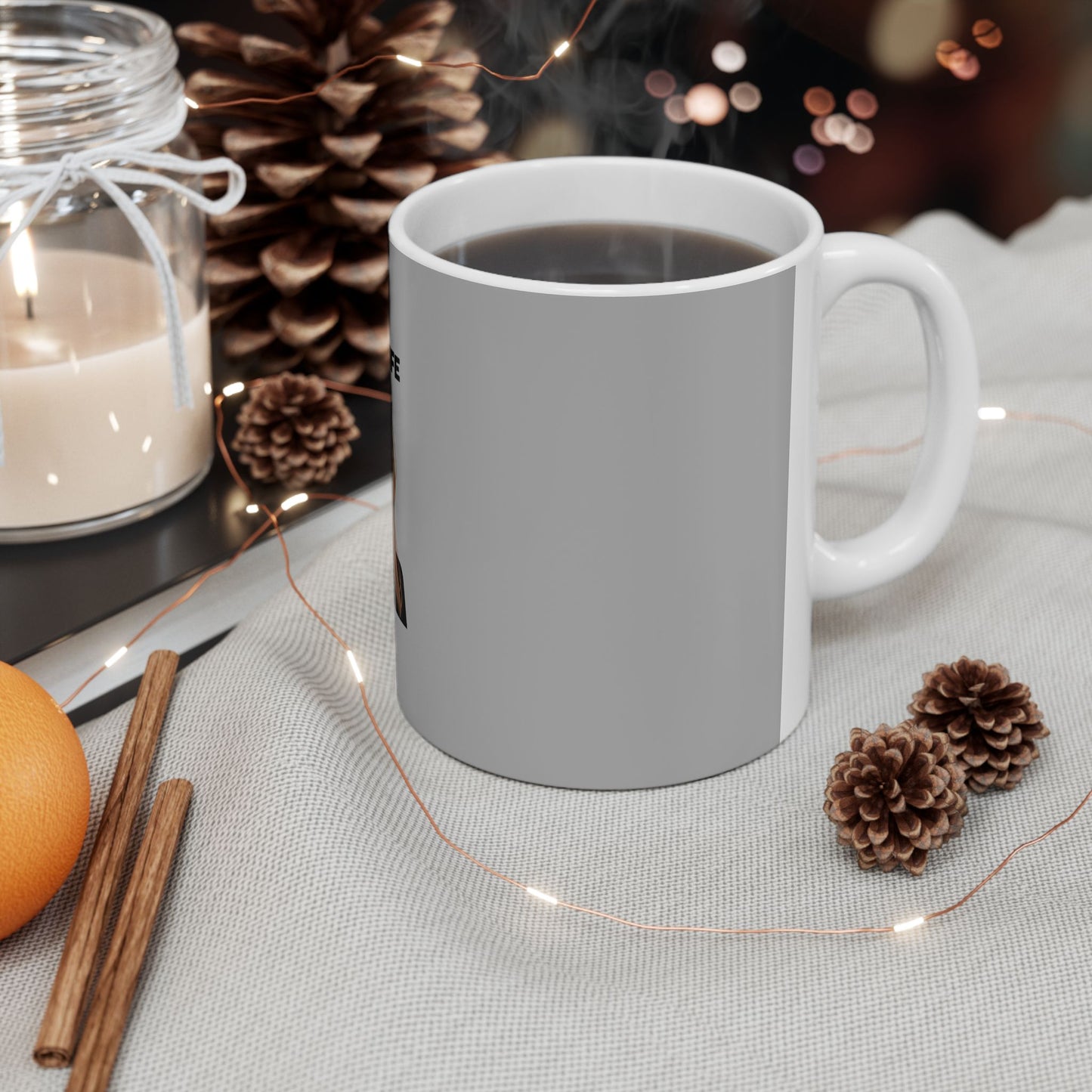 Happy Life Mug – Start Your Day with a Smile ☕💛