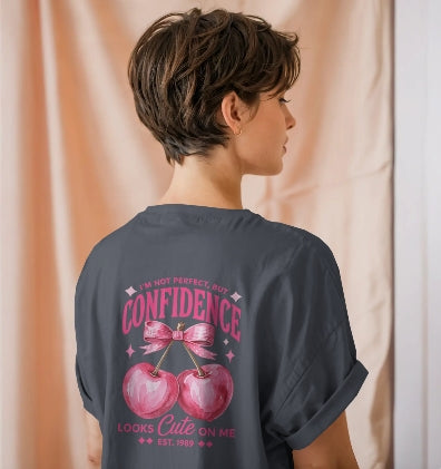 Confidence Cherry Graphic T-shirt