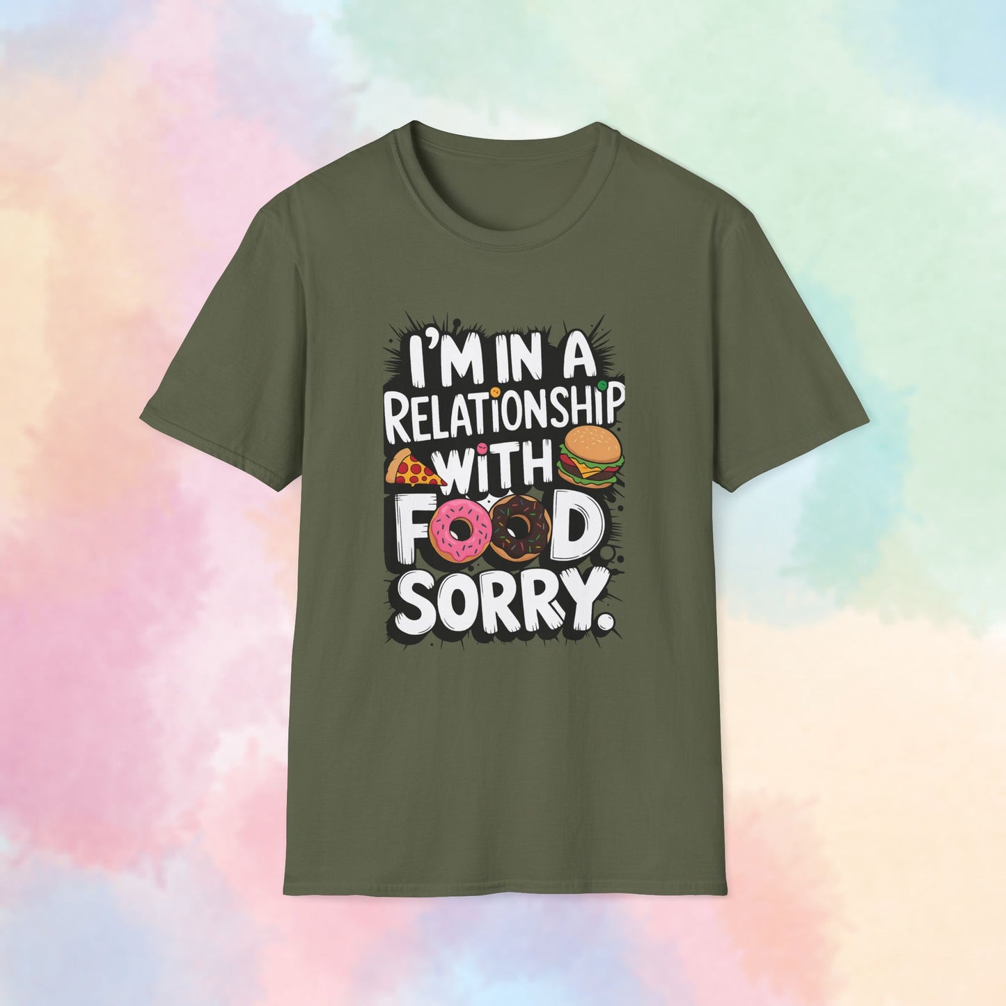 I'm in a Relationship with Food Graphic T-Shirt