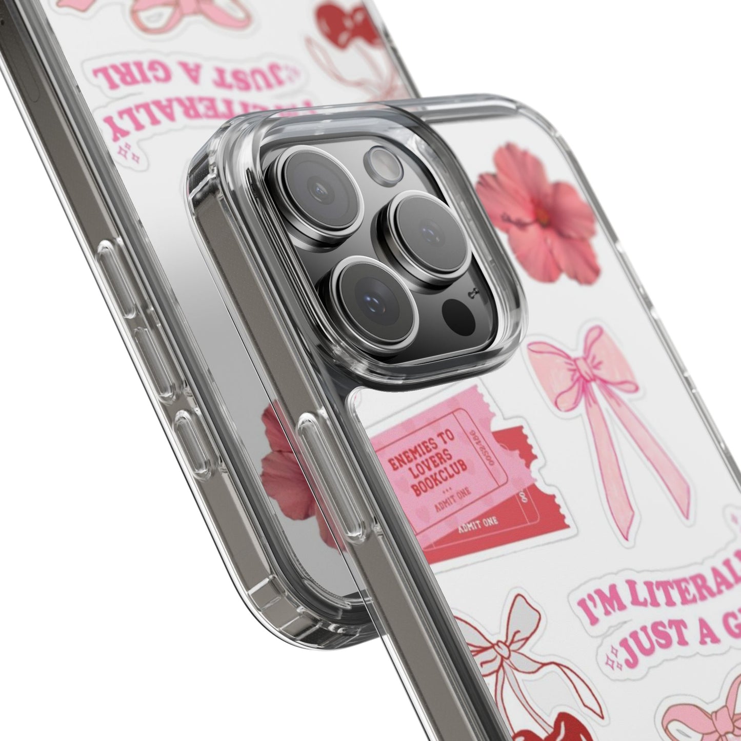 Pink Girly Aesthetic Phone Case | “I’m Just a Girl” Bookish Vibe 💕✨