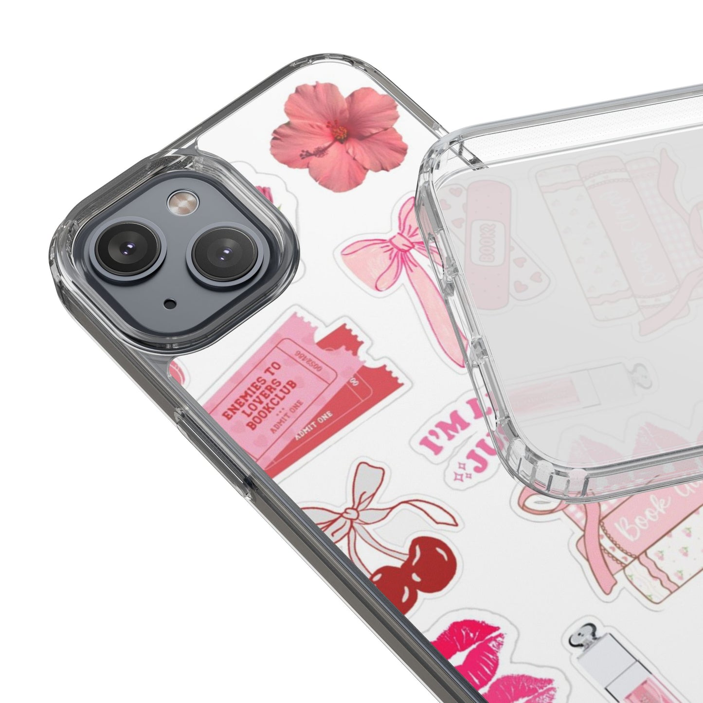 Pink Girly Aesthetic Phone Case | “I’m Just a Girl” Bookish Vibe 💕✨
