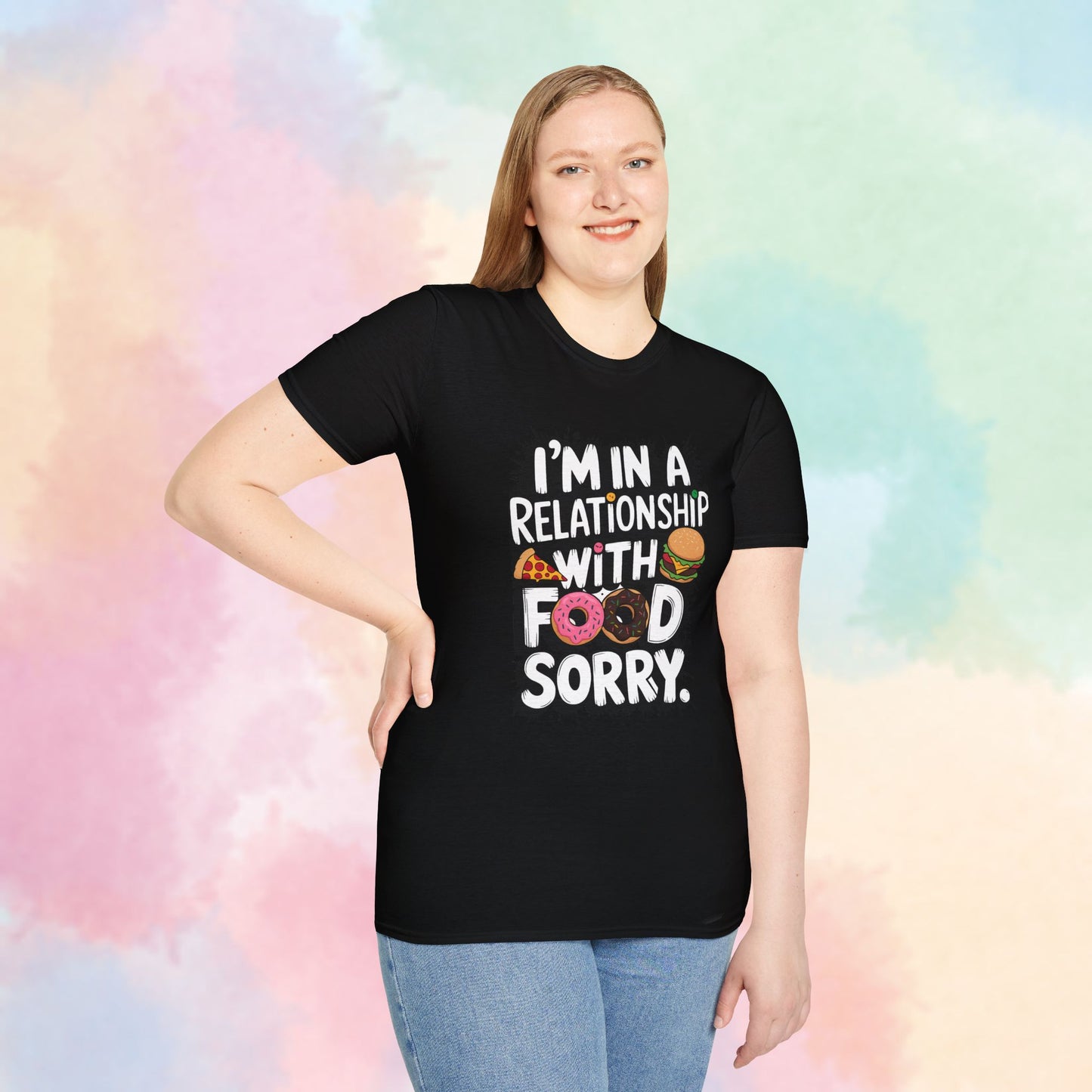 I'm in a Relationship with Food Graphic T-Shirt