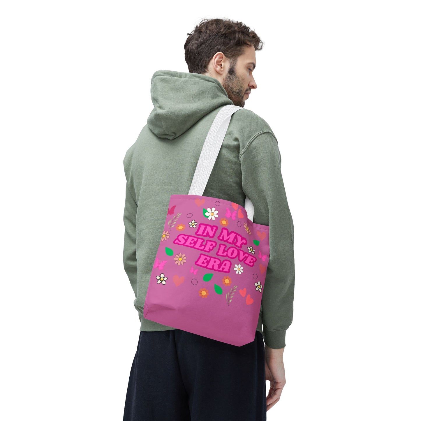 Soft Girl Era Tote Bag – For the Self-Love Queens✨💕