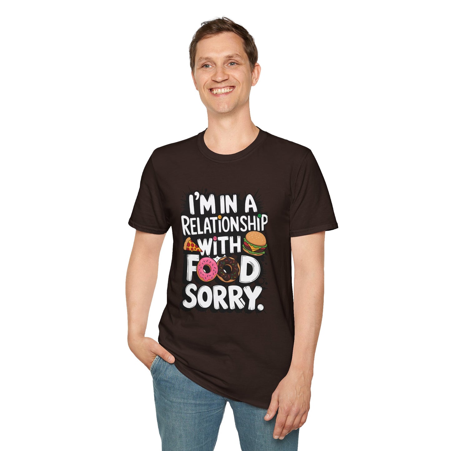 I'm in a Relationship with Food Graphic T-Shirt