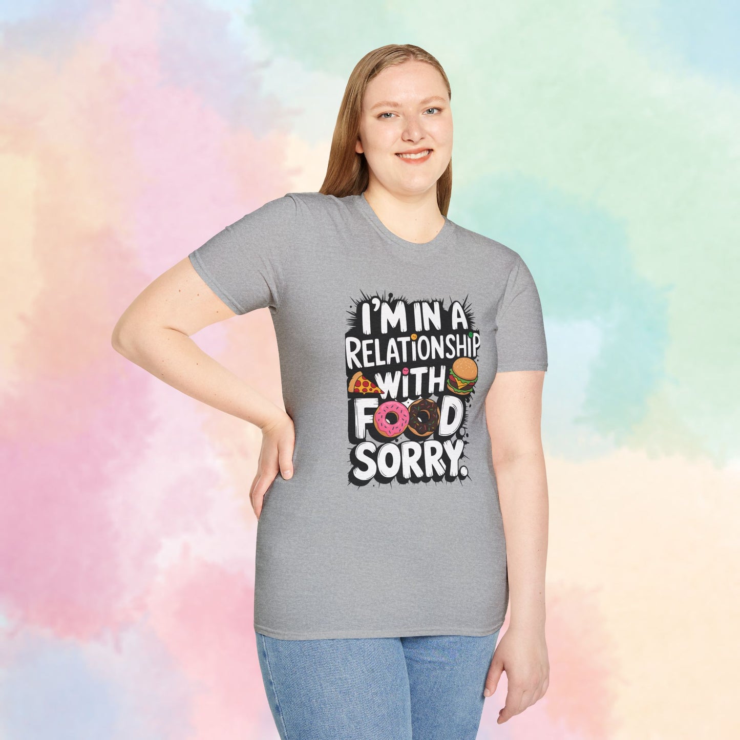 I'm in a Relationship with Food Graphic T-Shirt